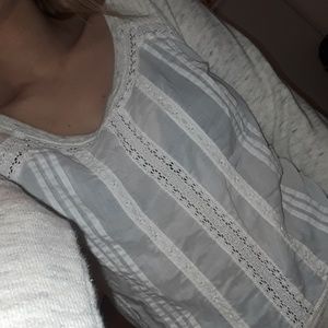 American Eagle sheer lace sweater